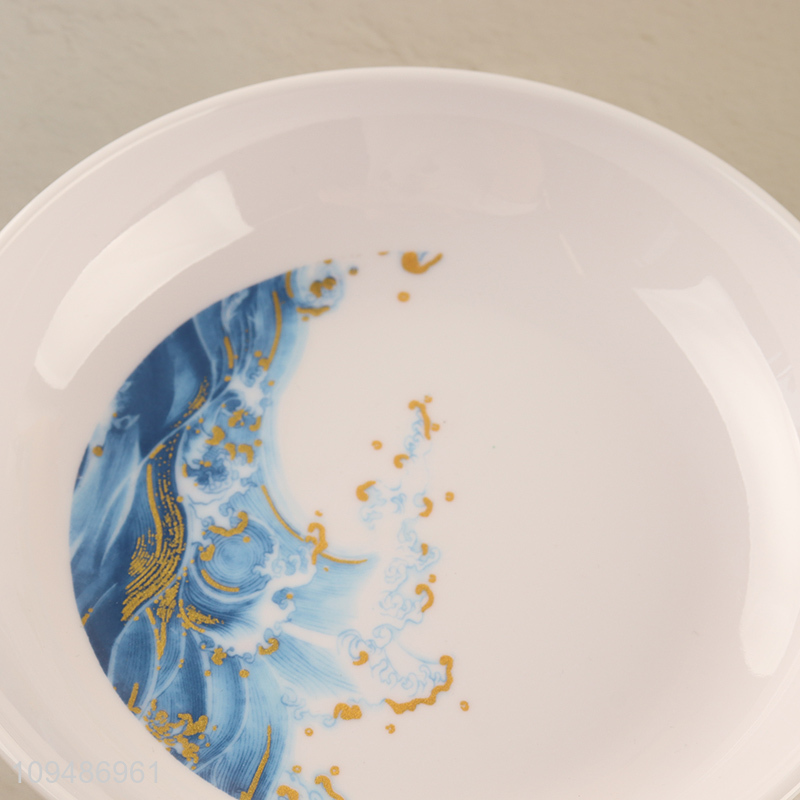 Online wholesale 7.8 inch deep soup plate melamine plate