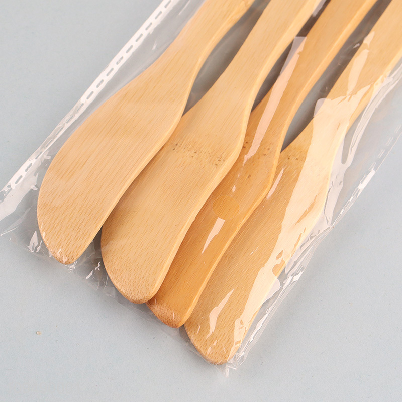 Top products 4pcs bamboo butter spatula cheese spatula