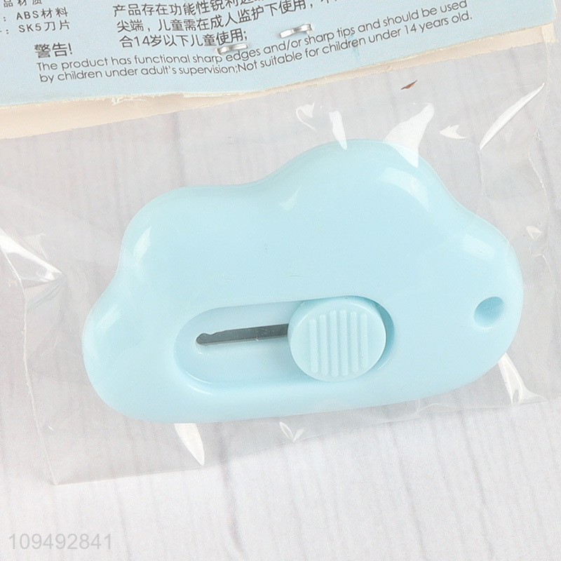 Factory direct sale cloud shape utility knife art knife