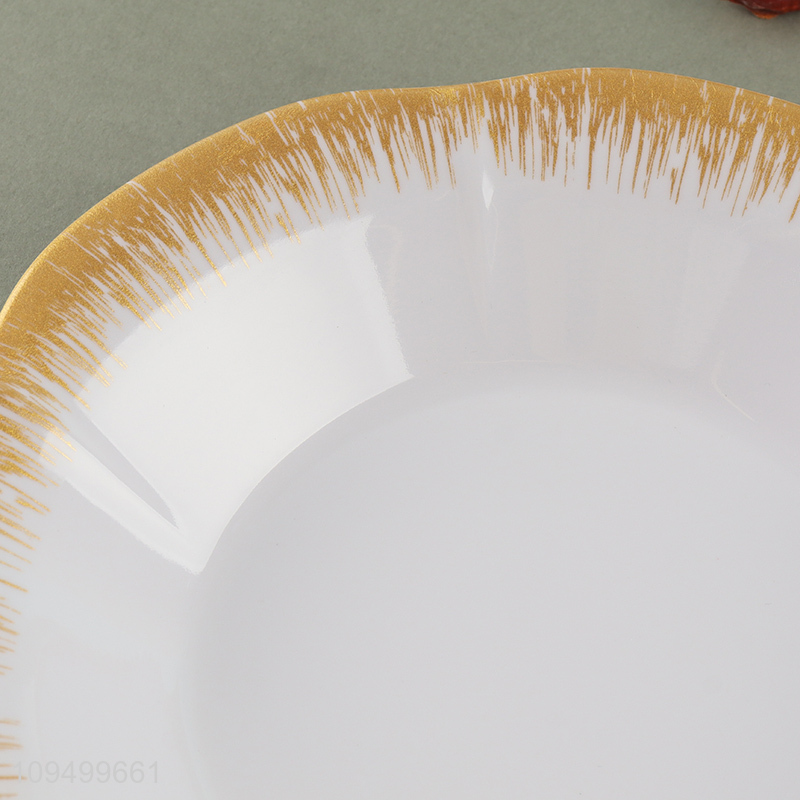 Top sale reusable melamine plate tableware plate