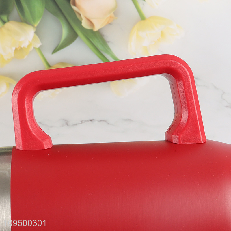 Top selling stainless steel insulated vacuum cup with handle