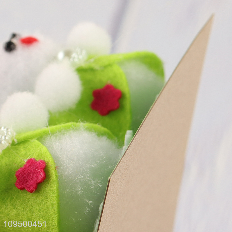 China factory Easter party 4pcs rabbit ornament