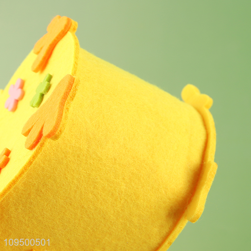 Top selling cartoon chick Easter storage bag