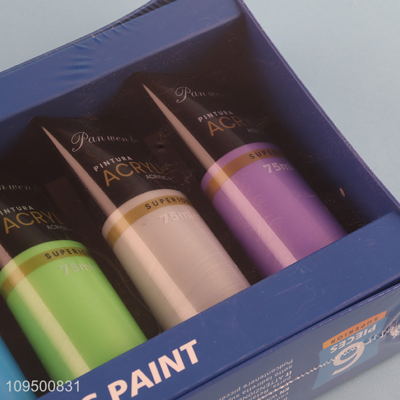 Hot sale metallic acrylic paints for art supplies