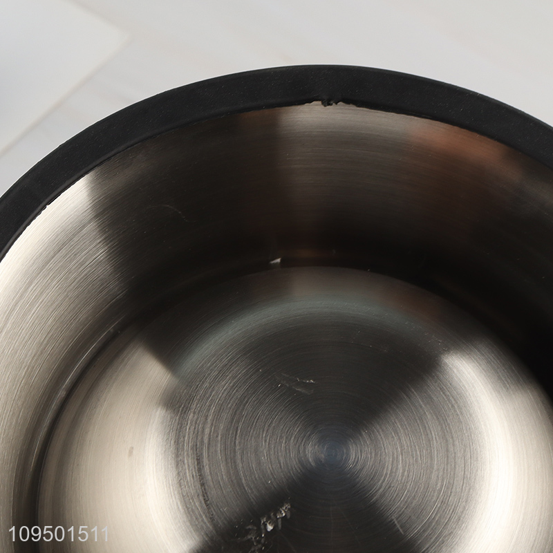 Factory price stainless steel dog bowl pet supplies