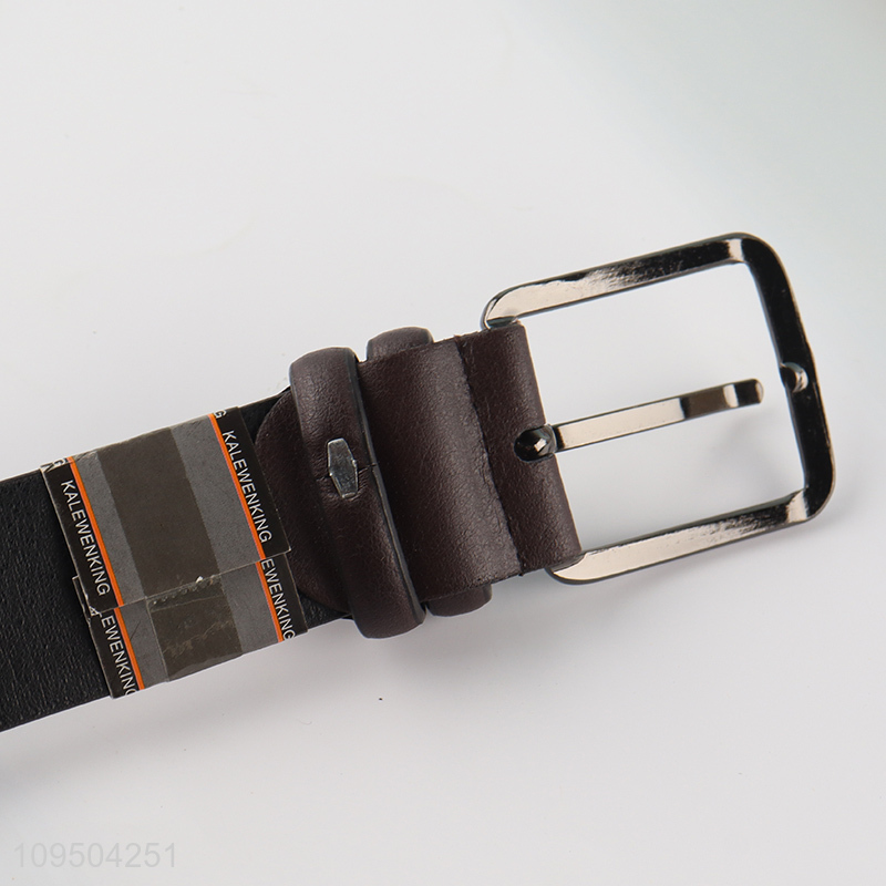 Hot selling fashion men leather buckle belt