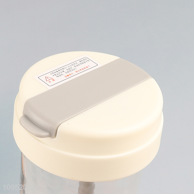 China products glass water cup straw cup