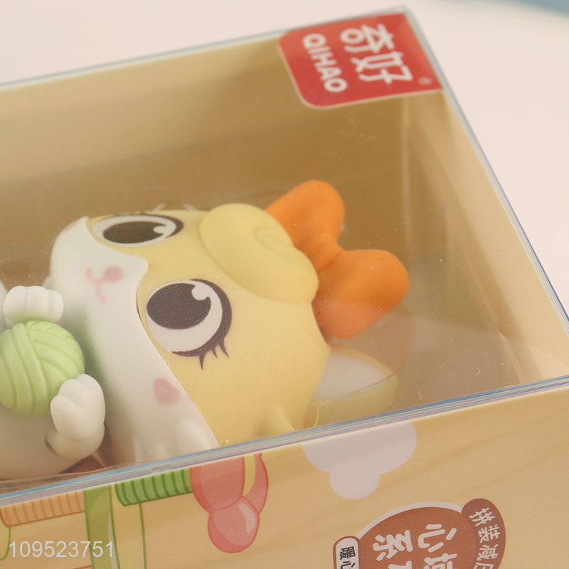 Best sale sleepy cat shaped eraser for kids