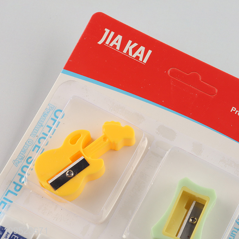 Factory price pencil sharpener and eraser set