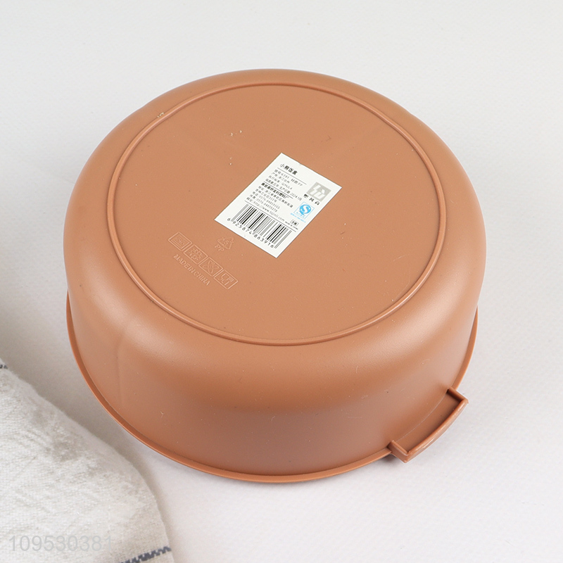 Latest products 1000ml bear round lunch box with spoon and fork