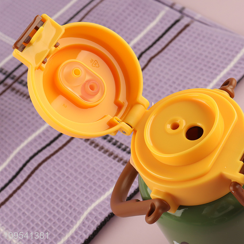 China wholesale portable cartoon stainless steel vacuum cup