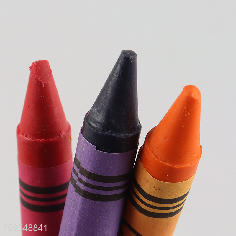 Low price non-toxic painting wax crayon set for sale